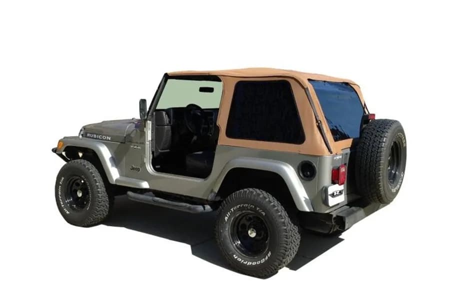 Rampage Frameless Soft Top Kit - Spice - TJ