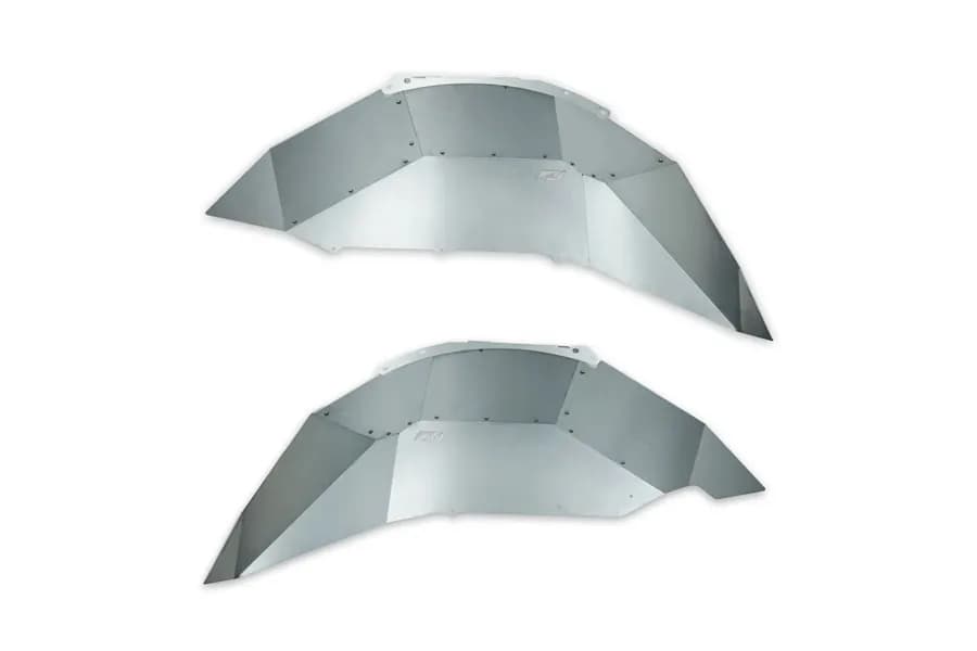 Motobilt High Clearance Rear Inner Fender Liners - Bare - JL
