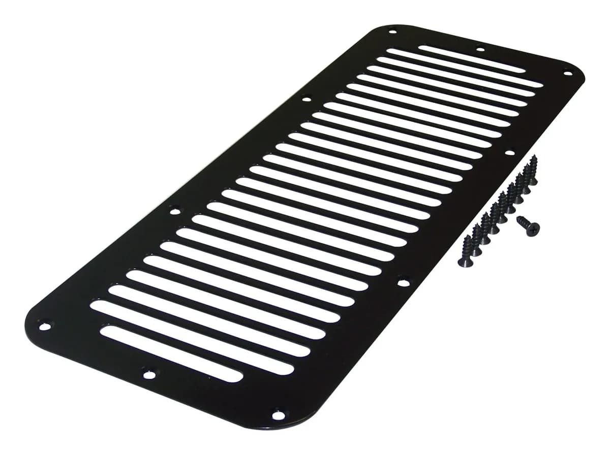 Hood Vent Cover 1987-1995 YJ Wrangler;1978-1983 CJ-5;1978-1986 CJ-7;1981-1986 CJ-8;