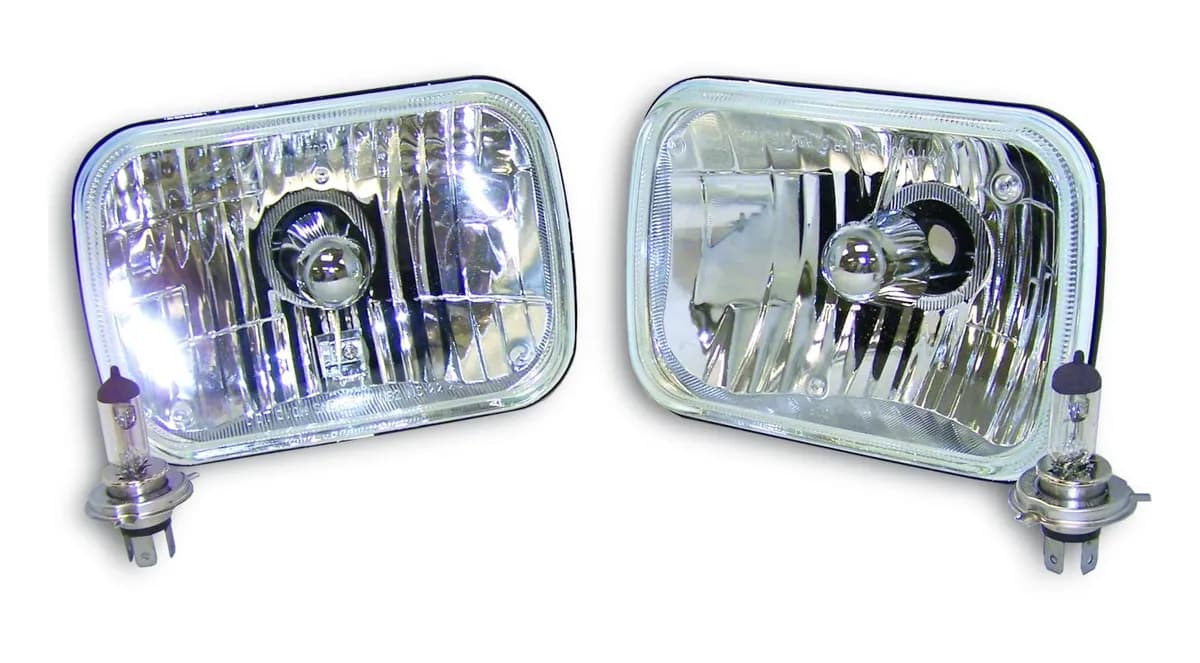 Halogen Light Conversion Kit 1987-1995 YJ Wrangler;1984-2001 XJ Cherokee;1986-1992 MJ Comanche;1979-1991 SJ, J-Series;