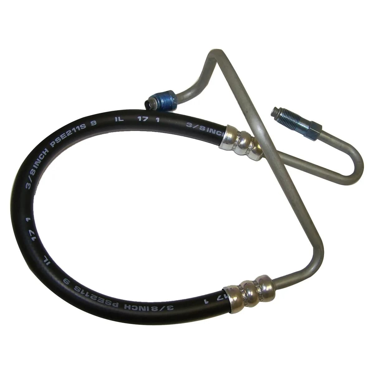 Crown Automotive Jeep Replacement 52037644 Power Steering Pressure Hose for 1991-1995 Jeep YJ Wrangler w/ 4.0L Engine