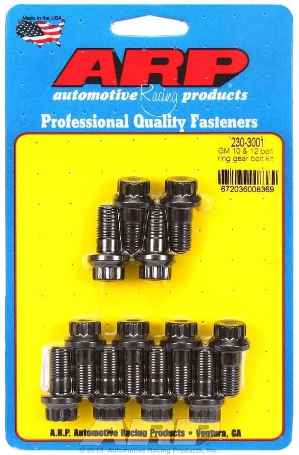 gm 10 & 12 Bolt Ring Gear Bolt Kit