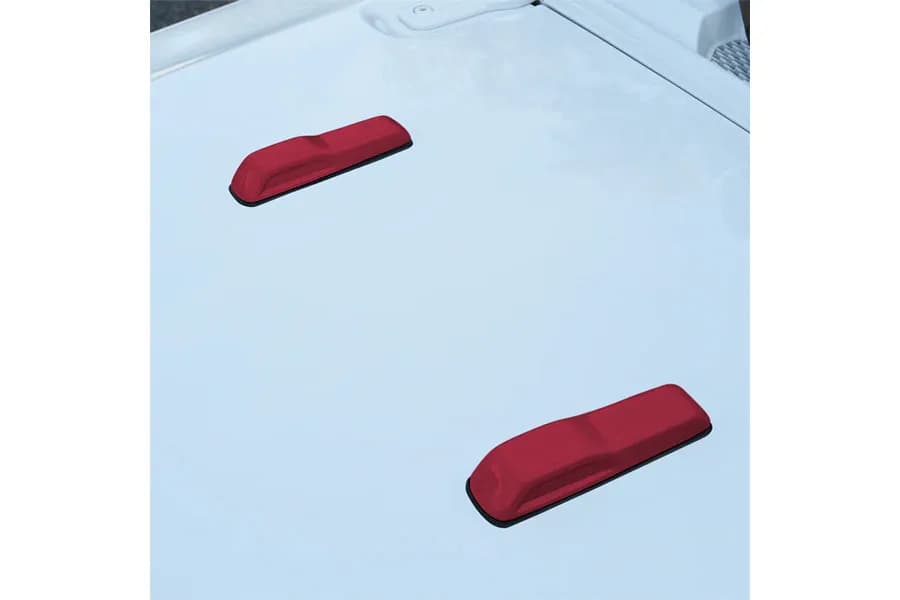 Distinction Applied Hood Bumper Cover -Rubicon Red