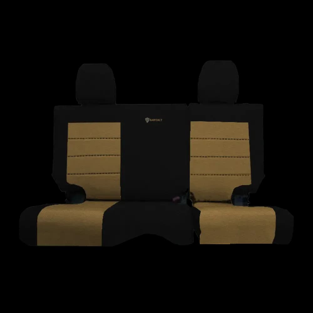 Rear Bench Tactical Seat Covers for Jeep® Wrangler JKU 2007 4 Door w/ MOLLE | Bartact®