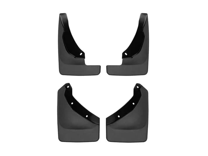 MudFlap No-Drill DigitalFit® MudFlap Kit; Black;