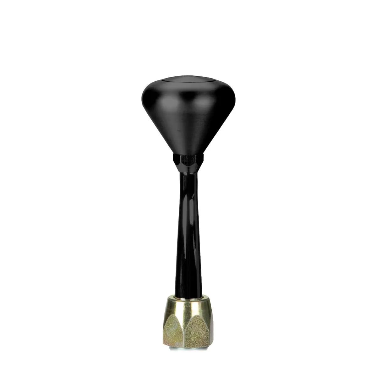 Electronic Sport Shifter; Floor; 6 in. Black Lever; Black Mushroom Shift Knob; For Use w/6L80 Transmission; Incl. Lever/Brackets/Neutral Safety Switch/ Hardware;