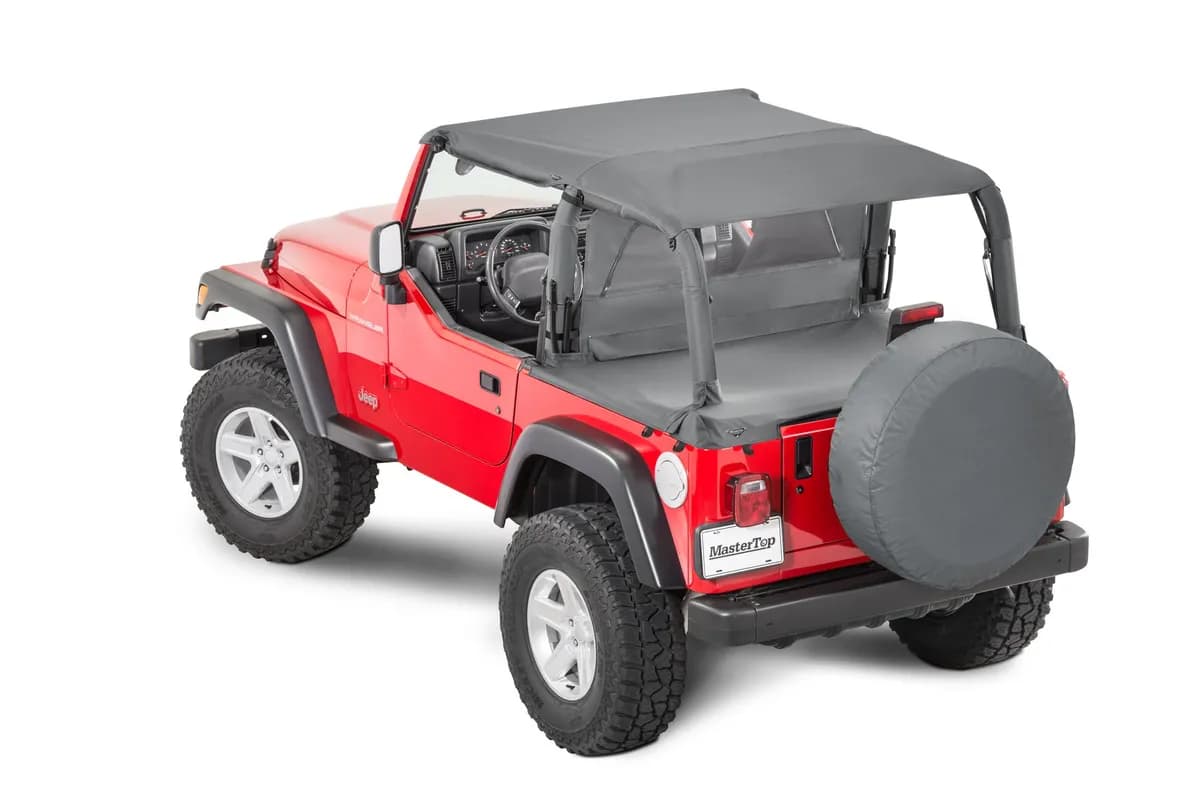 Jeep TJ Bimini Top Plus For 97-06 Wrangler TJ Black Diamond MasterTop