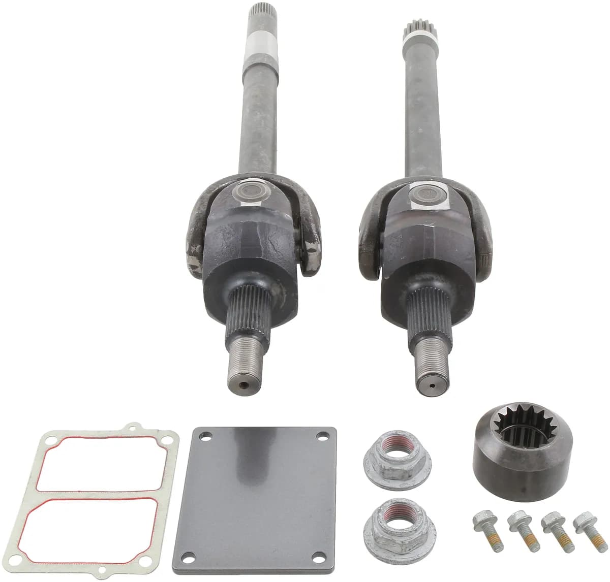 Front L/R Chromoly Axle Shaft Kit Dana 44 Wide E Locker With Fad Removal