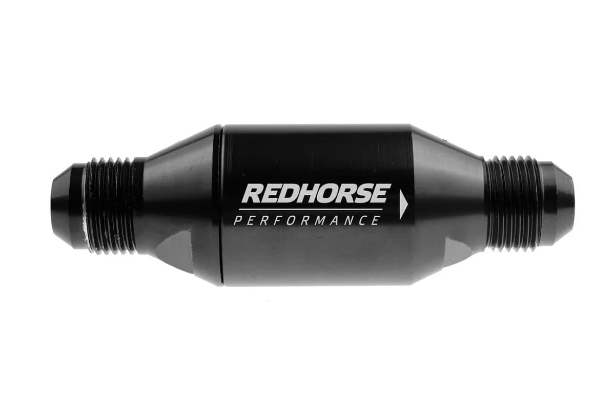 08 Inlet 08 Outlet an One Way Check Valve Black