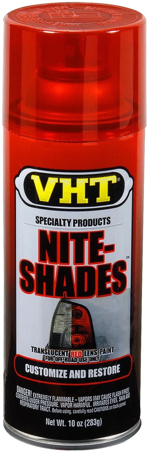 Niteshade Lens Tint; Red; 10 Oz. Aerosol