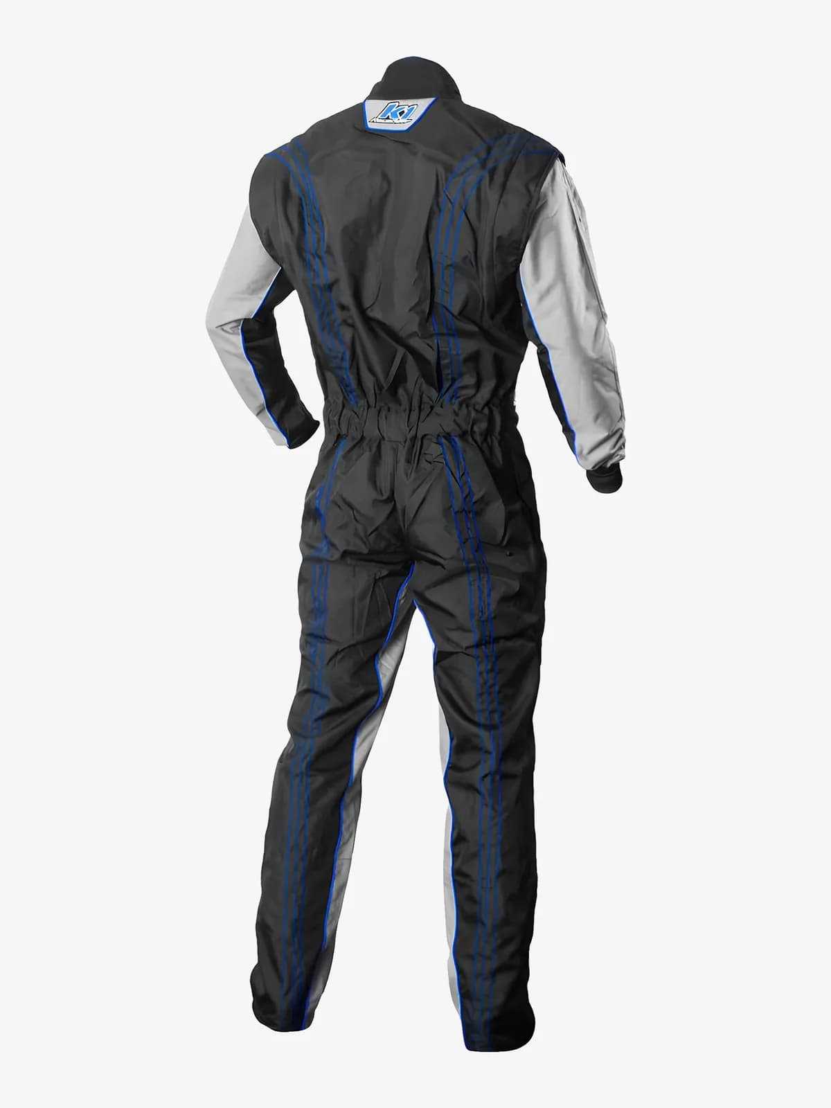 Suit Karting GK2 Adult Large Black/Blue