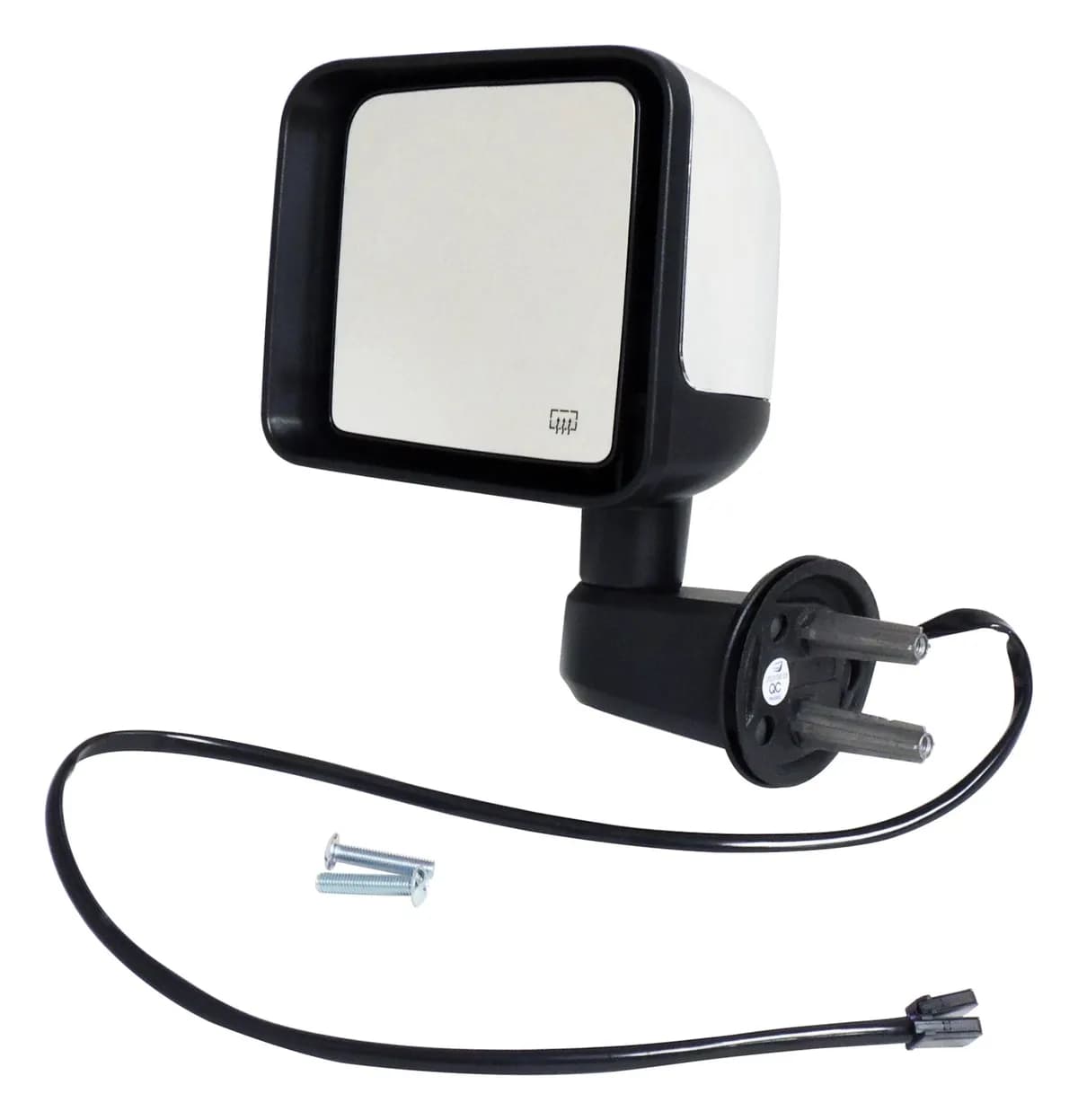 Crown Automotive Jeep Replacement 68249845AC Left Power, Heated, Manual Folding Mirror for 2015-2018 Jeep JK Wrangler LHD