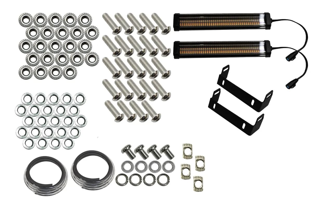 Fishbone Offroad Front Steel Elite Fenders for 2018-Current Jeep Wrangler & 2020-Current Jeep Gladiator FB23454F