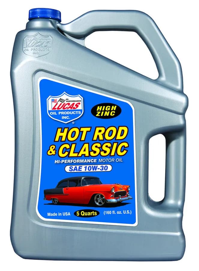 Lucas Oil Products 10679 Hot Rod & Classic Car HP Motor Oil SAE 10W-30