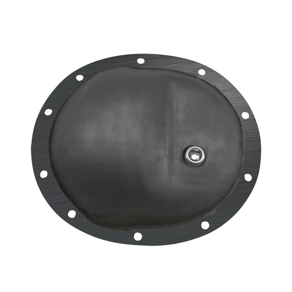 Steel Cover For Amc Model 35 W/ Metal Fill Plug M35 Rear Differential Cover With Threaded Metal Fill Plug Yukon Gear