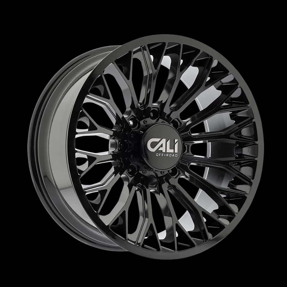Cali Off-Road Evoke 9119 Gloss Black 20x10 8-165.1 -19mm 125.2mm 9119-2181gb-19