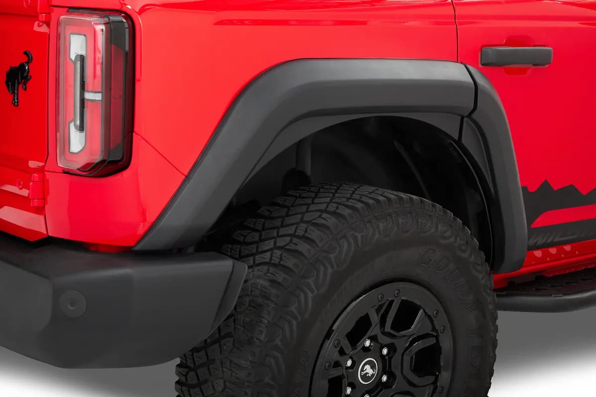 Bronco Fender Flares - '21-25 Bronco (Color: Black; Number of Doors: 4-Door)