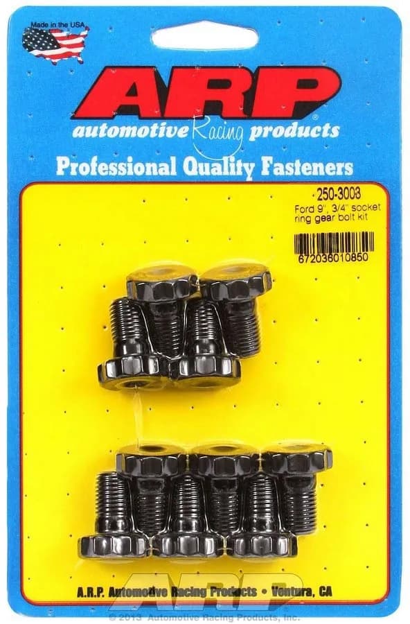 Ford 8.8 in 9 in 716 in diameter 34 in socket ring gear bolt kit