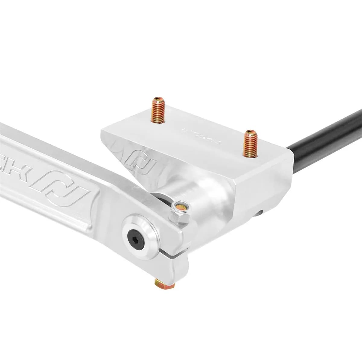 Antirock® Sway Bar Kit; Front; Bolt-On; Aluminum Frame Brackets; 7075 Billet Aluminum Arms; 0.850 in. Bar;