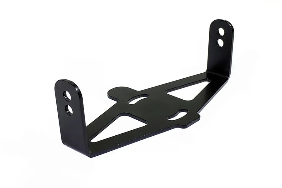 Quake LED - QBJ899 - Jeep Wrangler JL/Gladiator Single 8 Inch Light Bar Hood Hinge Mount for 2018-2020 Jeep Wrangler