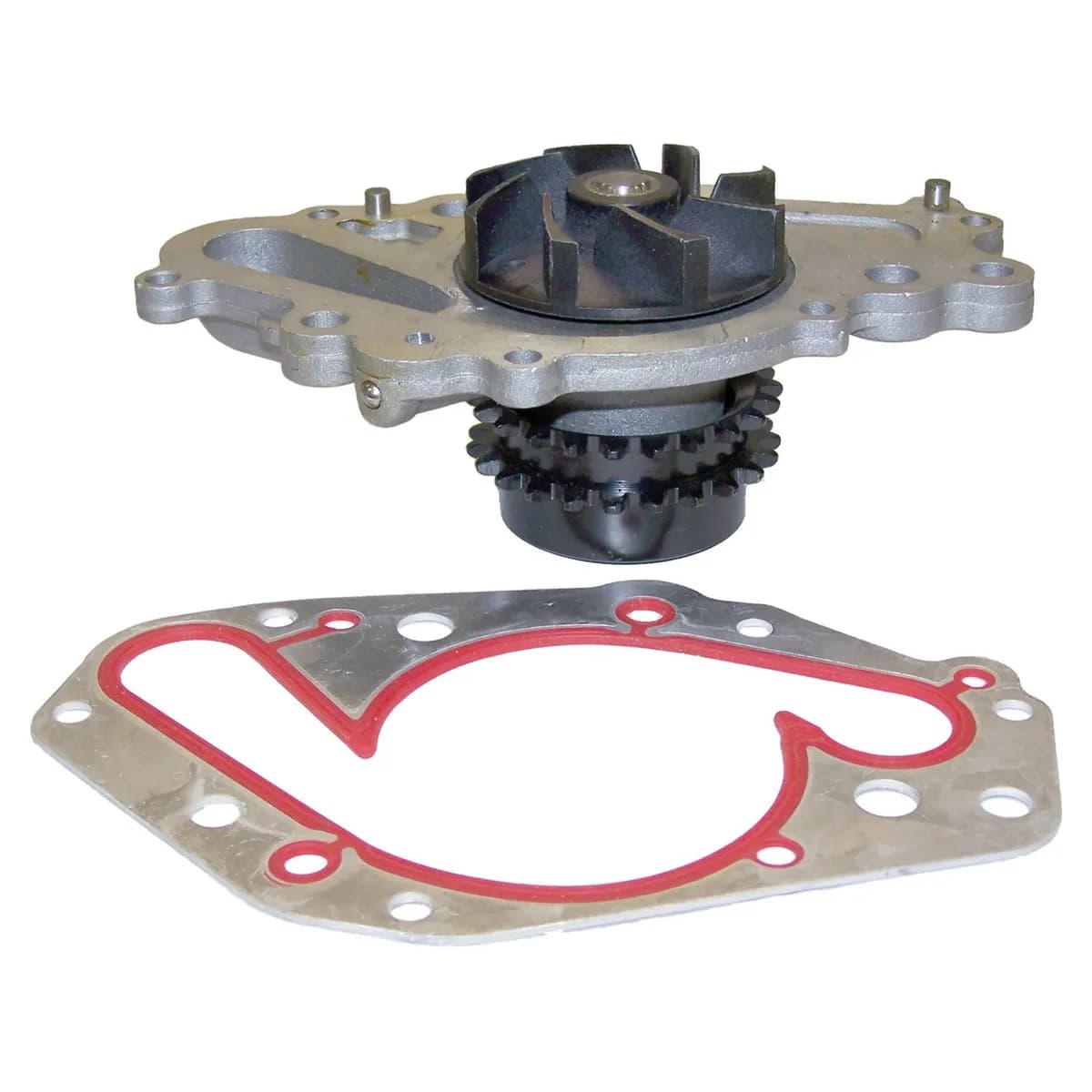 Crown Automotive Jeep Replacement 4663732AC Water Pump for Select 1998-2006 Dodge & Chrysler w/ 2.7L Engine, Includes Gasket
