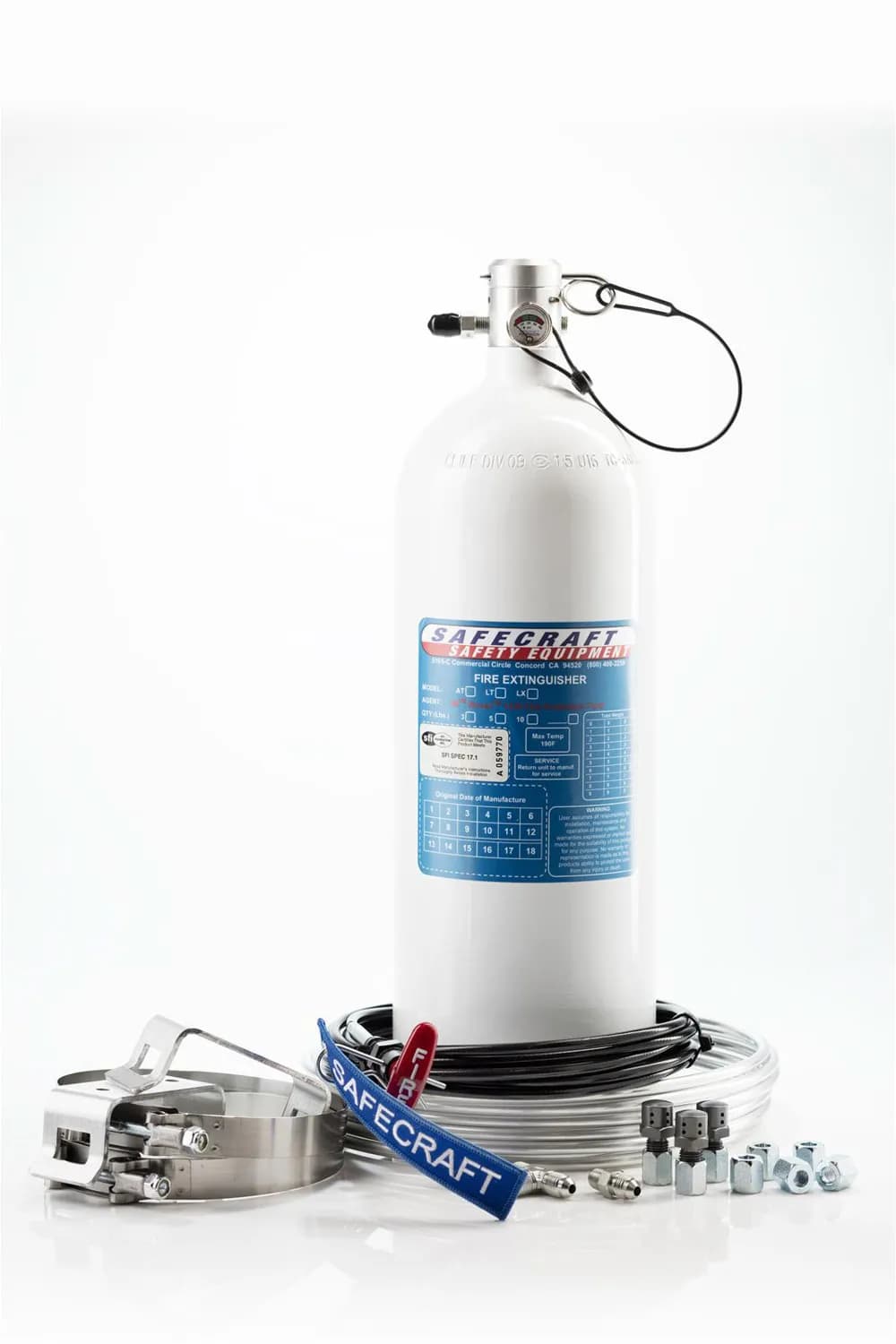10lb Fire System Pull Cable Fluoro FS