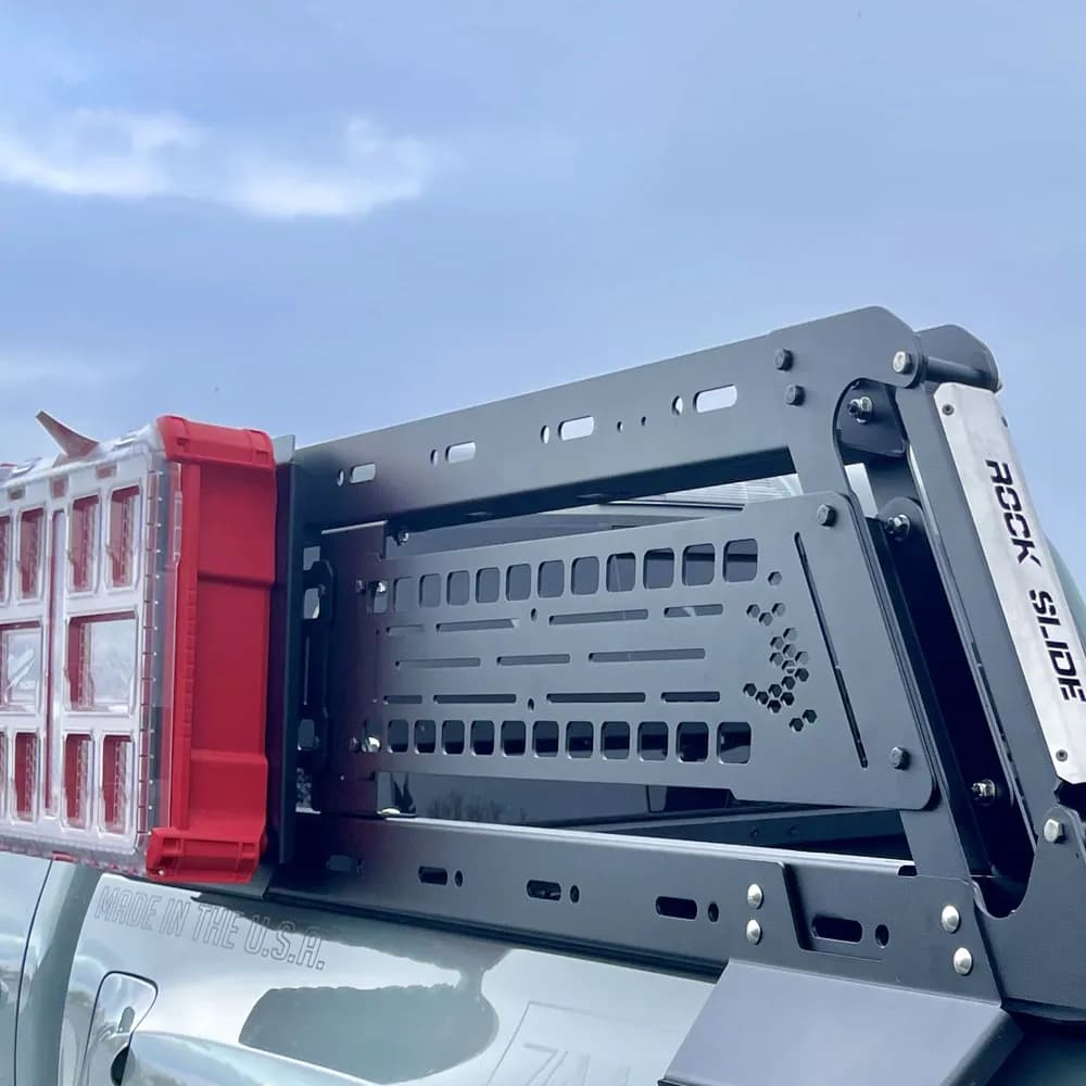 2020-2023 Jeep Gladiator Overland Rack - Fixed Sides Rock Slide Engineering