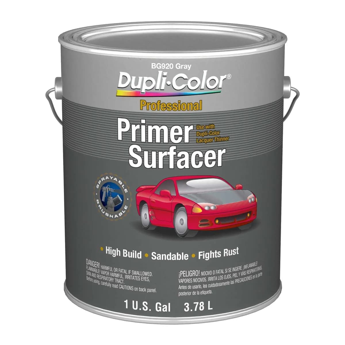 Primer Surfacer; Gray; 128 Oz. Gallon