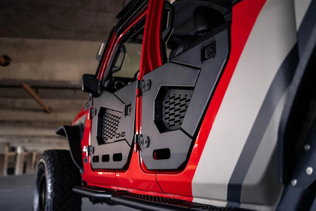 2018-2025 Jeep Wrangler JL & Gladiator JT Rear Half Doors | Spec Series