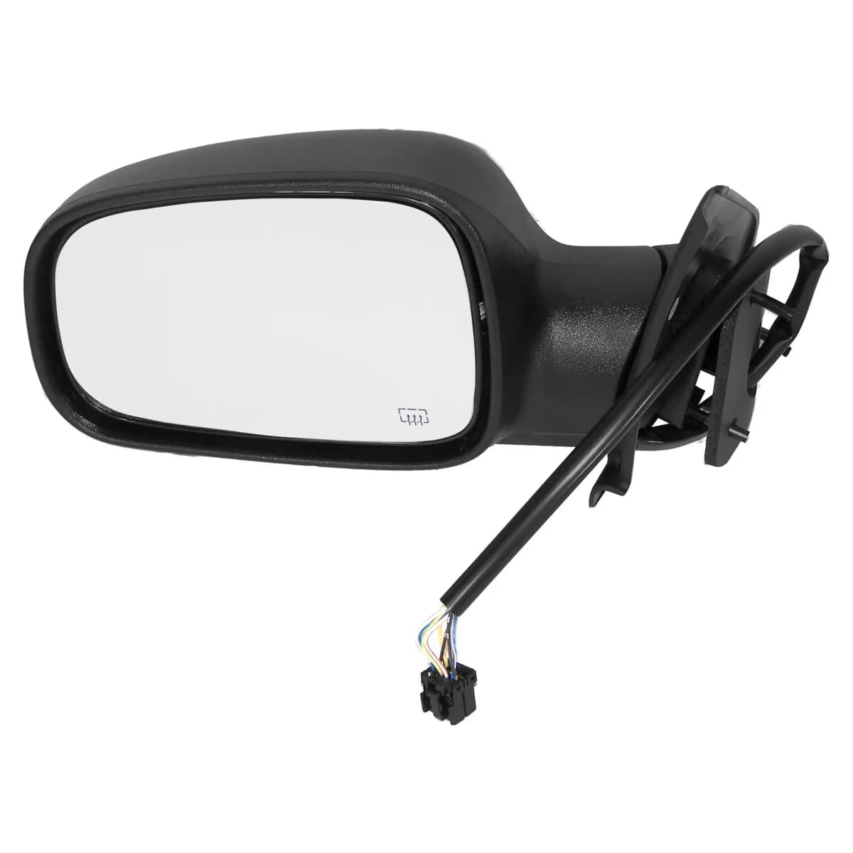 Crown Automotive Jeep Replacement 55155231AB Left Power, Heated, Memory, Manual Folding Mirror for 1999-2004 Grand Cherokee