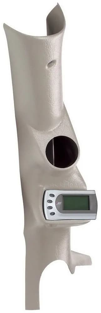 Gauge & Tuner Mount, A-Pillar, Full, 2 1/16" + Edge Attitude, Tan, Ram 03-09