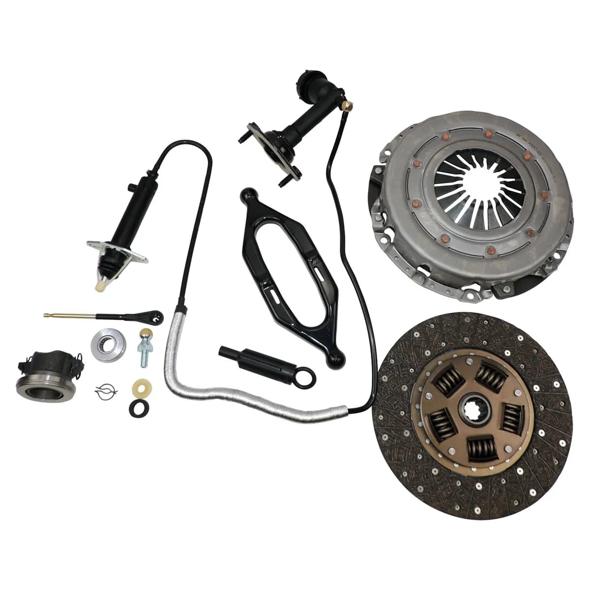 Clutch Master Kit; Steel; Semi-Metallic; Rubber;