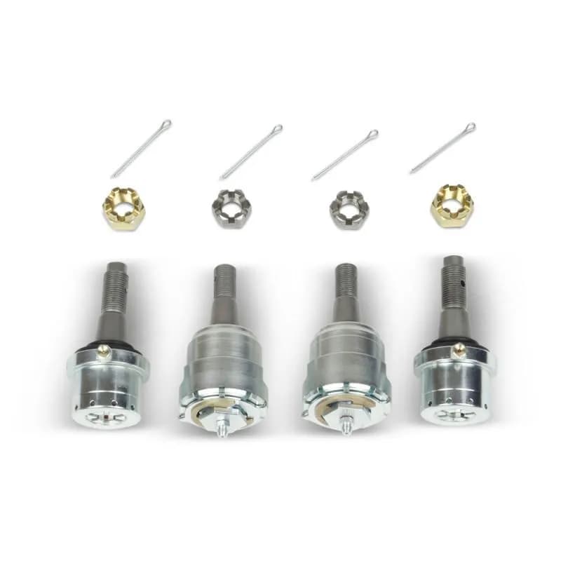 Dynatrac ProSteer Rebuildable Knurled Ball Joint Kit 2 Upper / 2 Lower - JK/WJ