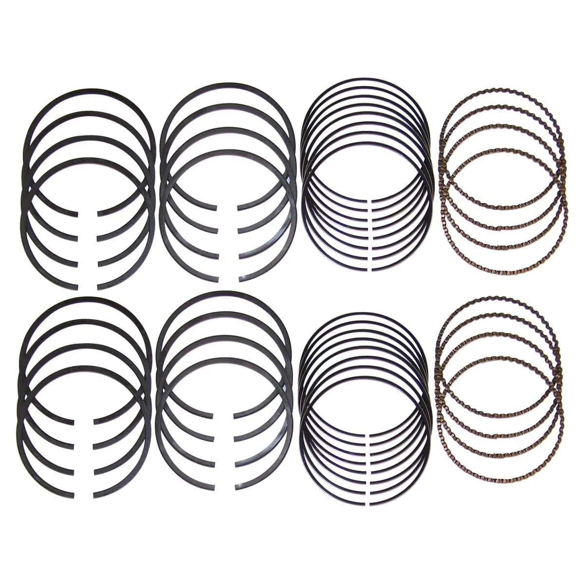 1992-2003 Dodge Trucks;1993-1998 ZJ Grand Cherokee ZG (Europe) Grand Cherokee;w/ 5.2L Engine; Standard Piston Ring Set (for 8 Pistons)