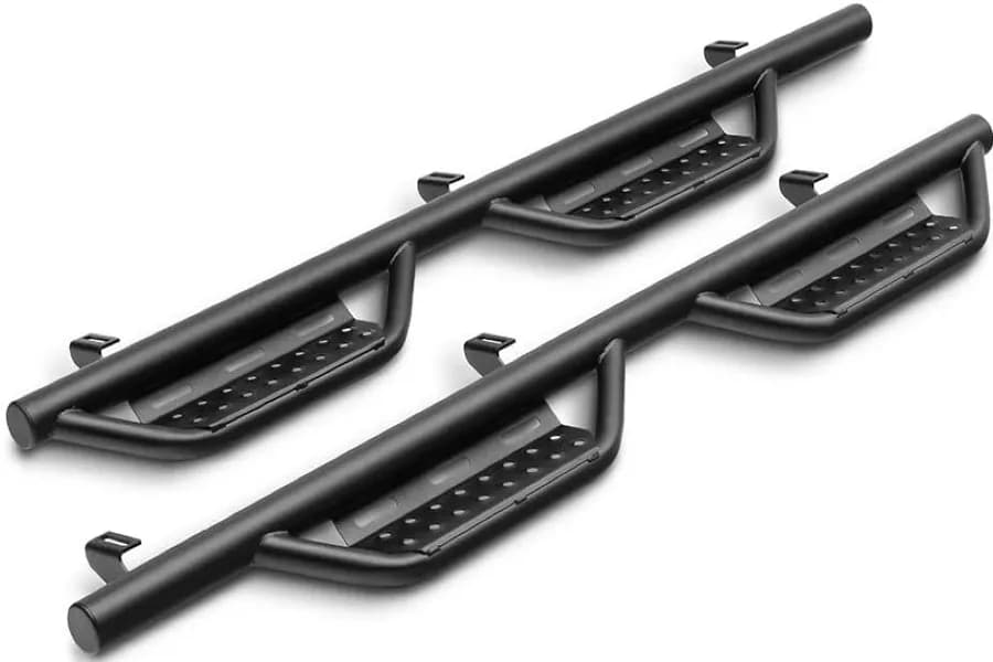 0718 Wrangler JK Unlimited Nerf Step Rs Black