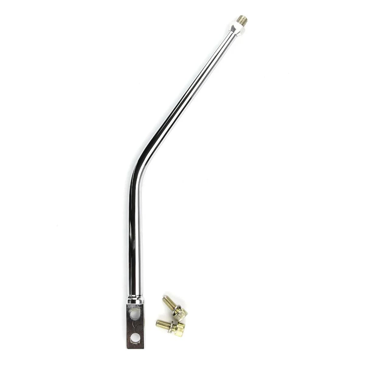 Manual Transmission Shifter Lever; Chrome Finish; Fits w/Tremec/Borg Warner T5/T45/T56; Incl. 8 mm Socket Head Cap Screws; 12 in.;