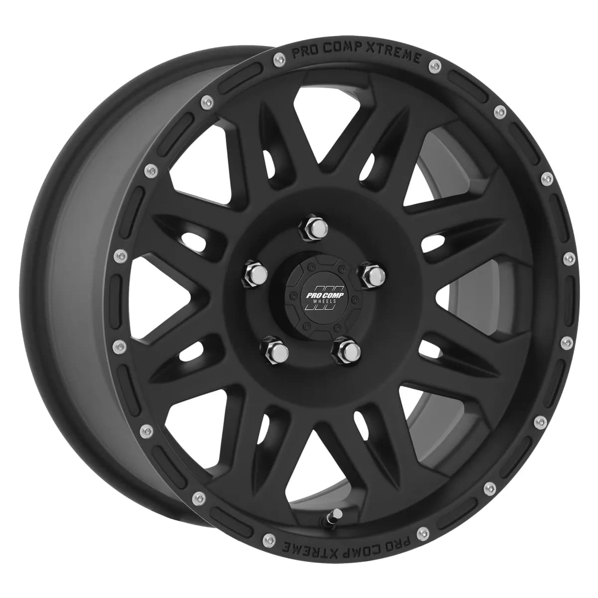 Pro Comp 7005-7873 Torq Matte Black 17x8 5x5 4.5BS Offset 0mm Cap P/N 8327041