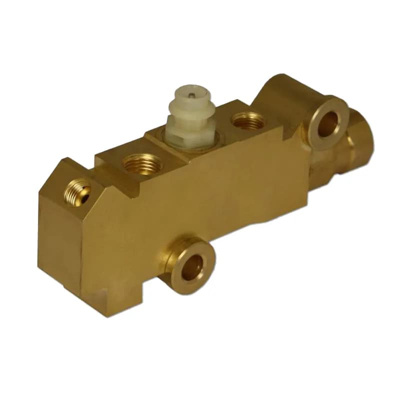 LEED Brakes Proportioning Valve - Disc/Disc Brass