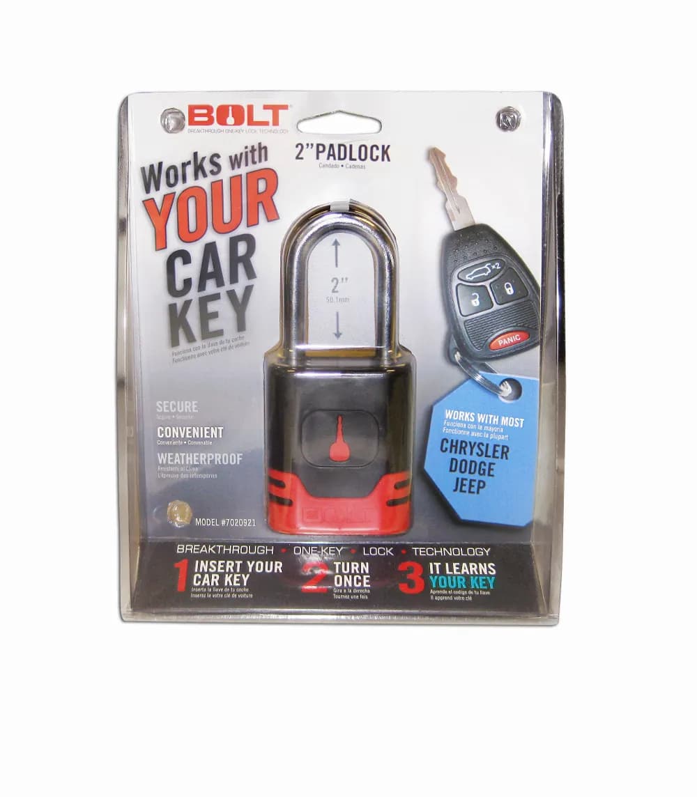 (Clamshell)90c Chrysler/Dodge/Jeep Vehicles Padlock