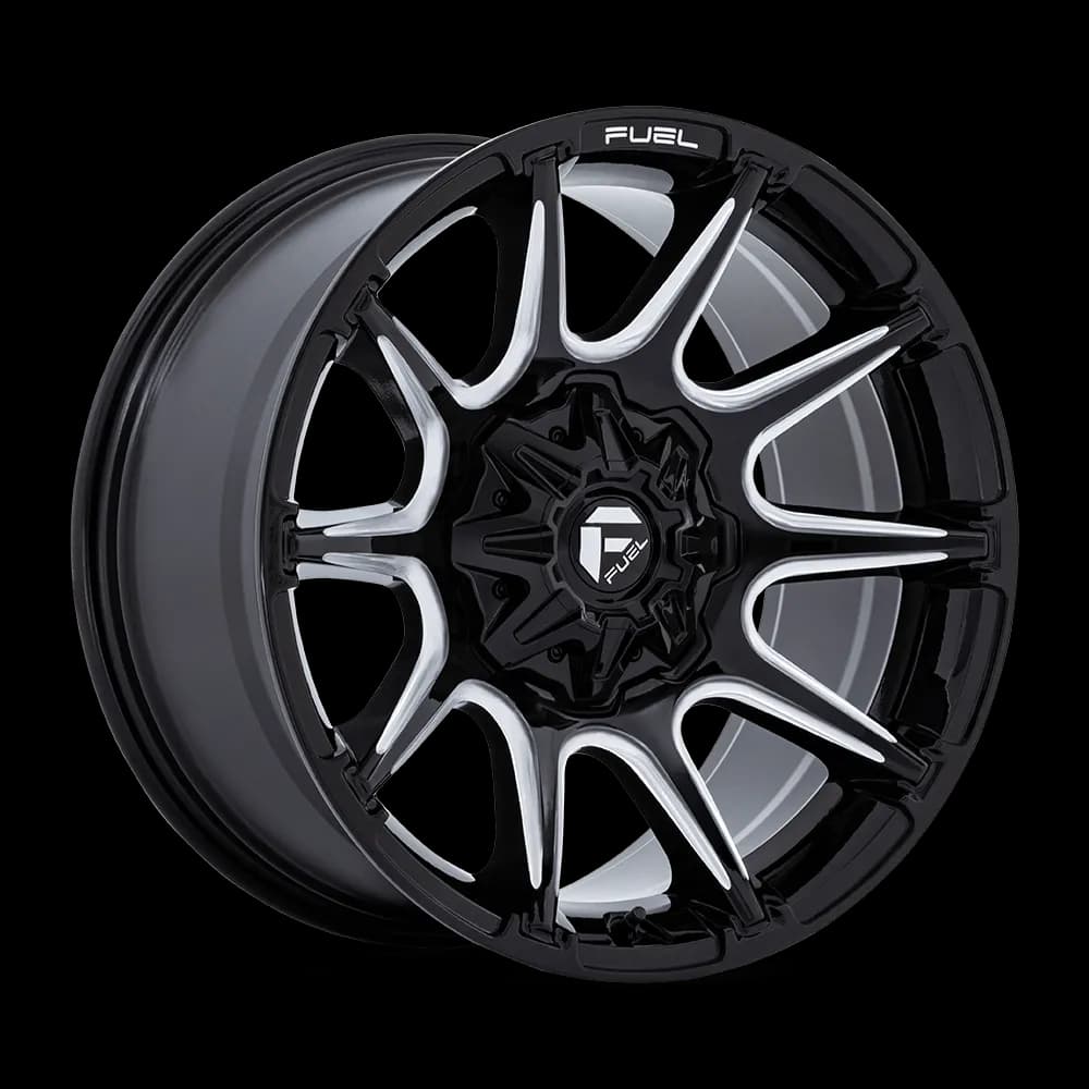 D880 20x10 6x1355.5 G-Blk Mill -18mm