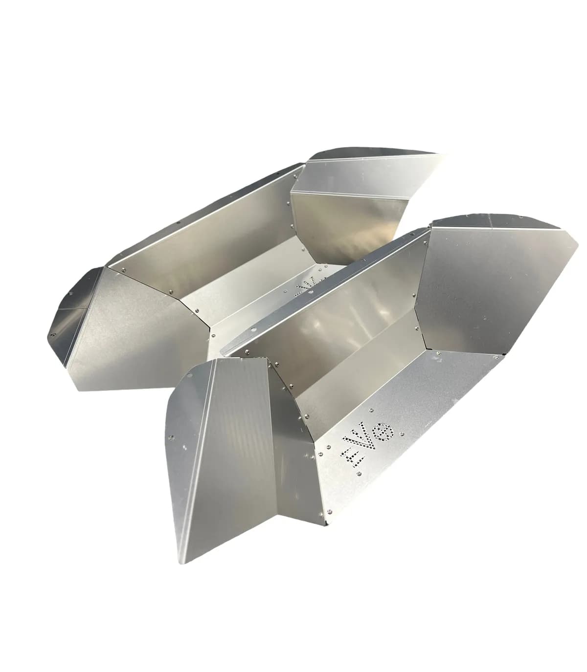 Evo Manufacturing Rear Aluminum Inner Fenders - Black - JT