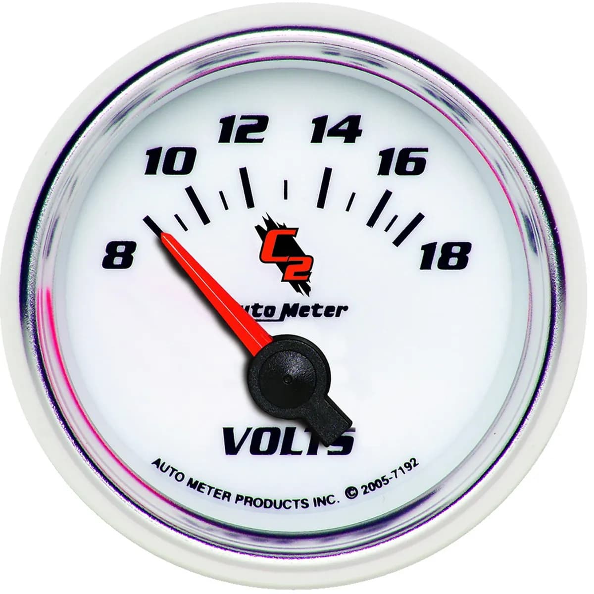 Gauge, Voltmeter, 2 1/16", 18V, Electric, C2