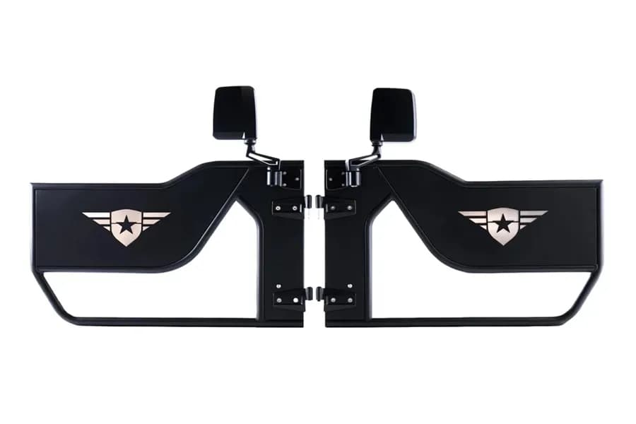 Combat Off Road Mission Tube Doors - Front Pair - JK