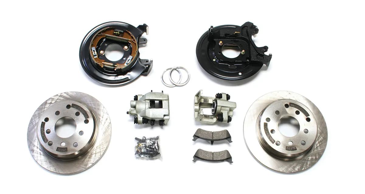 Teraflex Ford Rear Disc Brake Conversion Kit - TJ/LJ