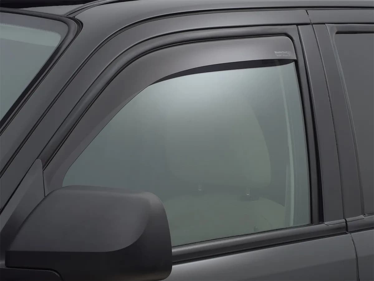 2008 - 2011 Ford Escape Dark Smoke Front Side Window Deflectors / 2008 + Mazda Tribute Dark Smoke Front Side Window Deflectors / 2008 + Mercury Mariner Dark Smoke Front Side Window Deflectors