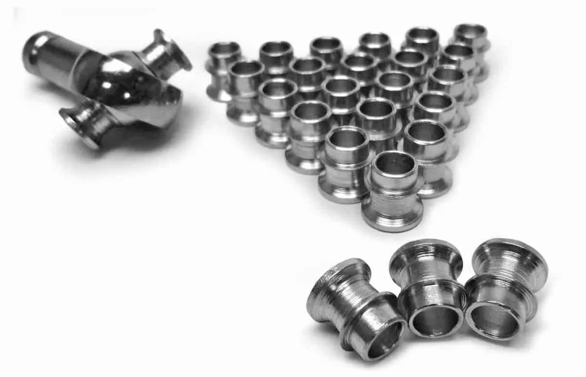 For 1 inch Rod Ends Straight Style Yields 5/8 Bore Plated Steel 24 Pack