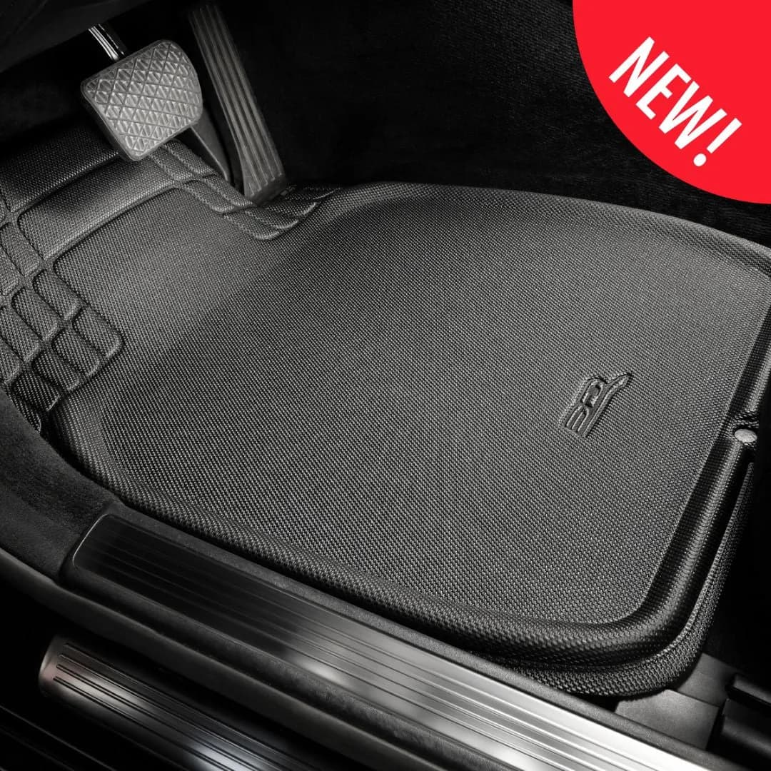 U ACE 3D Universal Trim-To-Fit Floor Mat 777-2 4pcs Kagu Black Size M 2099AM-09-FR5