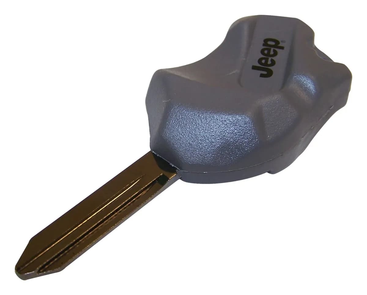 Rock Key Blank 2007-2015 JK Wrangler;1998-2006 TJ Wrangler w/ Transponder;1998-2001 XJ Cherokee w/ Transponder;1999-2004 WJ Grand Cherokee w/ Transponder;2005-2007 WK Grand Cherokee;2006-2007 XK Commander;2002-2007 KJ Liberty w/ Transponder;2008-20