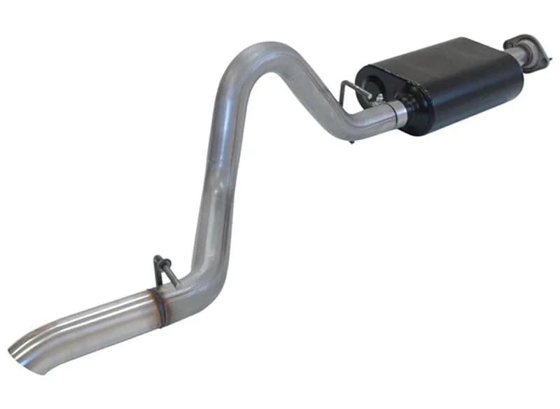 0006 Jeep Wrangler TJ 4.0l Catback System 2.50in Diameter Tubing 60 Series Del