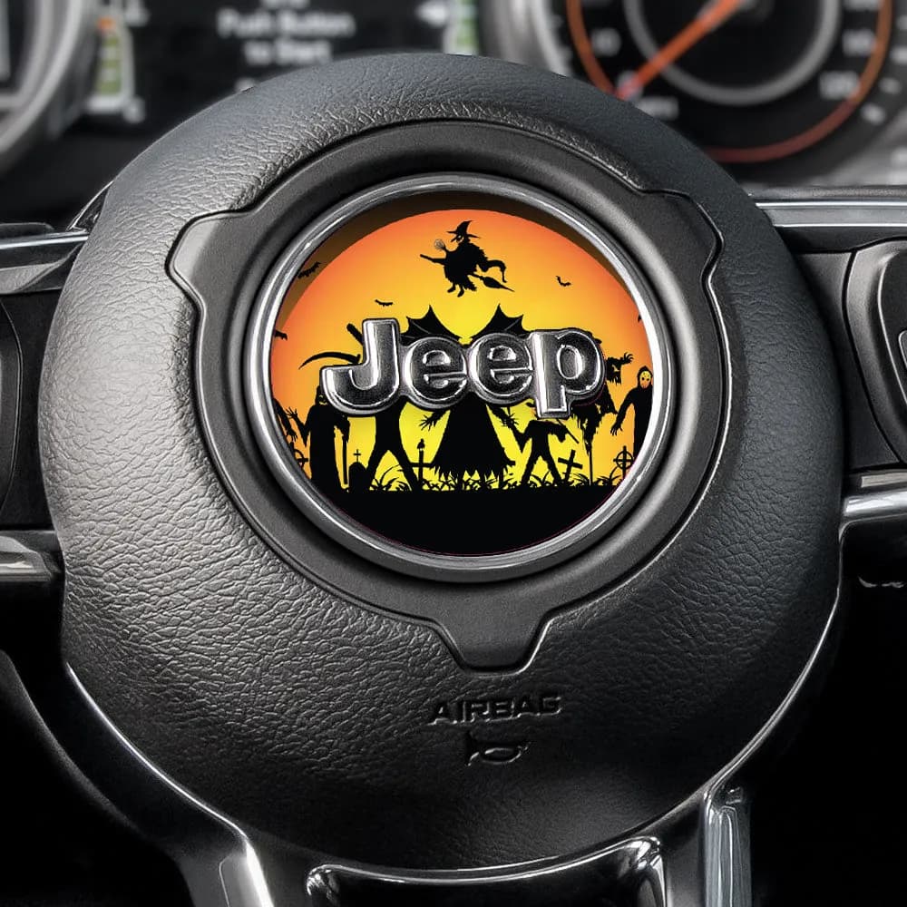 Monster Mash Steering Wheel Decal
